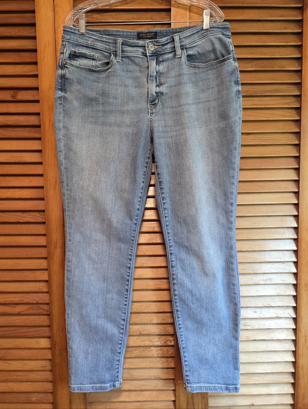 Judy Blue 15/32 Boyfriend Jeans JB82335LT Bleach Wash Relaxed EUC